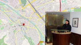 Das Hotel Graupner und seine zentrale Lage in Bamberg Stadtkarte Bamberg mit Kennzeichnung Lage Hotel Graupner und Rezeption